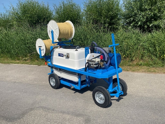 Picture of Spray Cart 400T - Plunger Pump MP63 49l/min~80bar - 2x Hand Reel 450mm