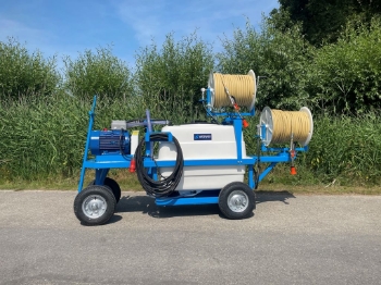 Picture of Spray Cart 400T - Plunger Pump MP63 49l/min~80bar - 2x Hand Reel 450mm
