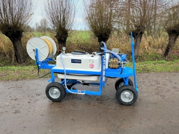 Picture of Spray Cart 200T - Plunger Pump GM40 50l/min~50bar - Hand reel 300mm (Swivable)