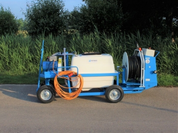 Afbeeldingen van Spuitwagen 400T - Plunjerpomp P63 42l/min~50bar - WCR (Draaibaar)
