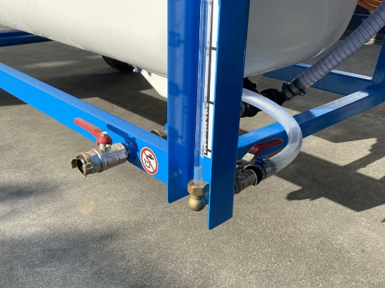 Afbeeldingen van Spuitwagen 600T - Plunjerpomp P63 42l/min~50bar - Handhaspel 300 (Draaibaar)
