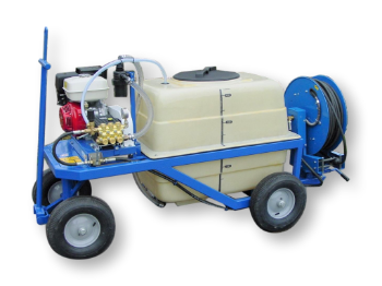 Picture of Spray Cart 400T - Honda + WS102 21 l/min~100bar - Sping Reel Swivable