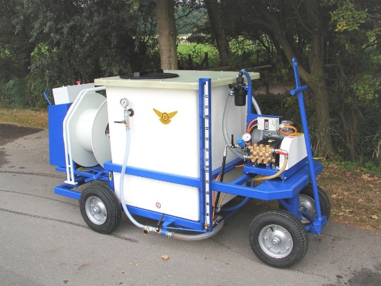 Afbeeldingen van Spuitwagen 600K - Plunjerpomp  WS102 21l/min~55bar - WCR vast