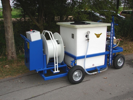 Afbeeldingen van Spuitwagen 600K - Plunjerpomp  WS102 21l/min~55bar - WCR vast