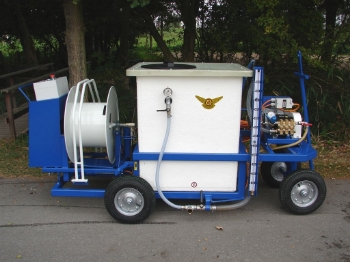 Afbeeldingen van Spuitwagen 600K - Plunjerpomp  WS102 21l/min~55bar - WCR vast