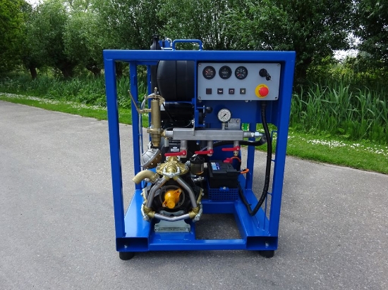 Picture of Diesel Driven Pump Skid - Imovilli IPB130 Diaphragm Pumpset 120l/min~50bar (Kubota- V1505)