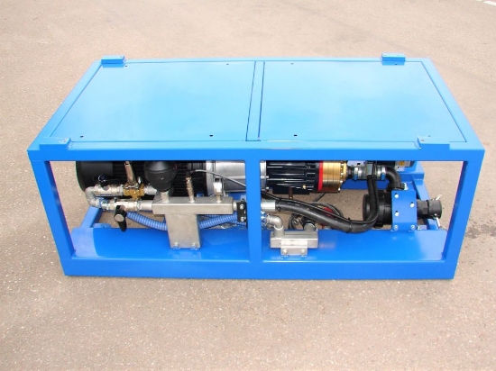 Afbeeldingen van Elektrische pompset - Hydra Cell G25 - 45l/min~69bar 7,5kW 400V (Druk Gestuurd)