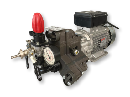 Afbeeldingen van Imovilli PM33 Plunjer Pomp set 19l/min~50bar 2,2kW 400V (Reductor)