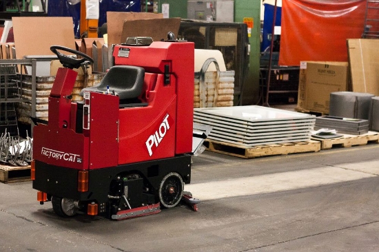 Afbeeldingen van Factory Cat Pilot Schrobmachine