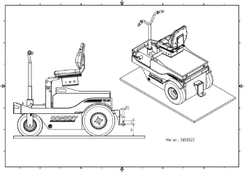 Picture of Towbar for harvest carts -  Ø20mm Pin