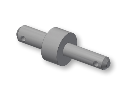 Picture of Tow bar Berg collecting cart pin Ø25mm