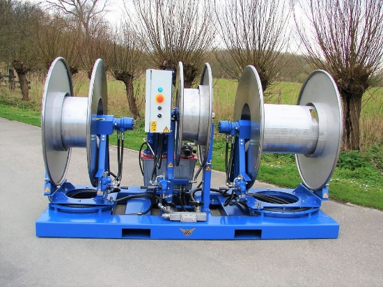 Afbeeldingen van Haspelunit 3-voudig hydraulisch