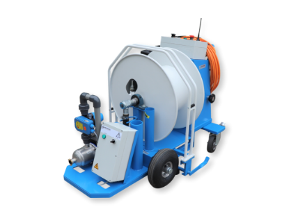 Picture of WCR Hose reel 335mm Ø1" + Booster pump set 20-70 L/min