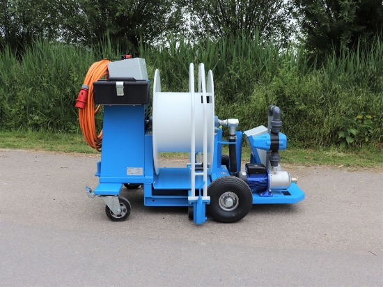 Picture of WCR Hose reel 335mm Ø1" + Booster pump set 20-70 L/min