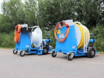 Picture of WCR Hose reel 335mm Ø1" + Booster pump set 20-70 L/min
