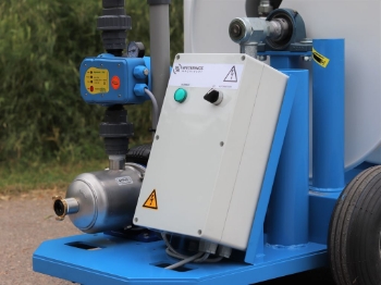 Picture of WCR Hose reel 335mm Ø1" + Booster pump set 20-70 L/min