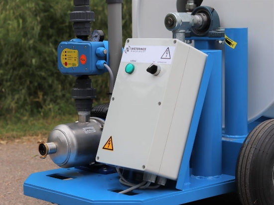 Picture of WCR Hose reel 335mm Ø1" + Booster pump set 20-70 L/min