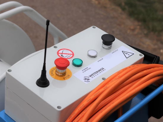 Picture of WCR Hose reel 335mm Ø1" + Booster pump set 20-70 L/min