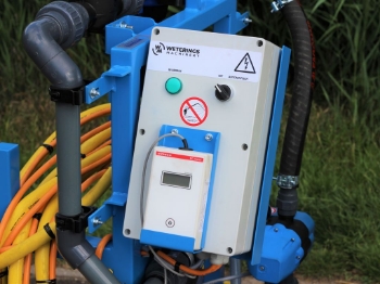Afbeeldingen van WCR Slanghaspel 335mm Ø3/4" (Dosatron D8RE2+BP & EC Meter)(Opvoerpomp)