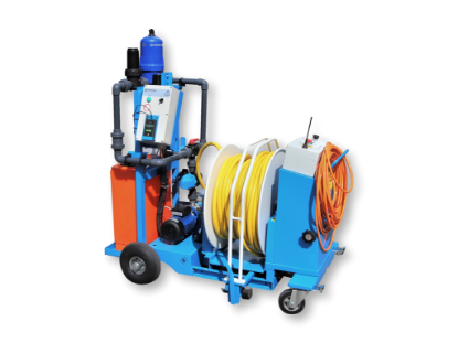 Picture of WCR Hose Reel 335mm Ø3/4" (Dosatron D8RE2+BP & EC Meter)(Booster Pump)