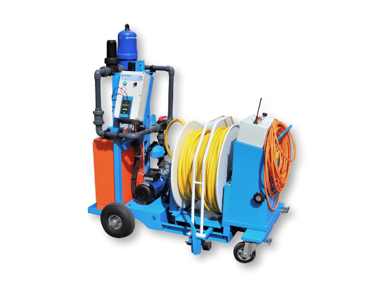 Picture of WCR Hose Reel 335mm Ø3/4" (Dosatron D8RE2+BP & EC Meter)(Booster Pump)