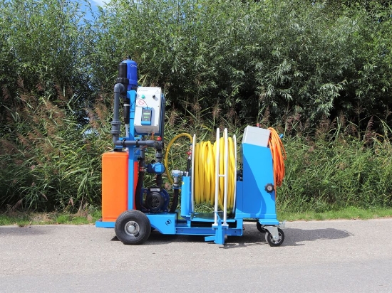Picture of WCR Hose Reel 335mm Ø3/4" (Dosatron D8RE2+BP & EC Meter)(Booster Pump)