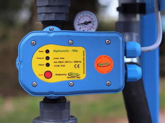 Afbeeldingen van WCR Slanghaspel 335mm Ø1" (2x Dosatron D3GL2+BP & Ec Meter) (Opvoerpomp)
