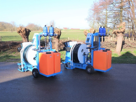 Picture of WCR Hose Reel 335mm  Ø1" (Double Dosatron D3RE2+BP)(Booster Pump type 2)