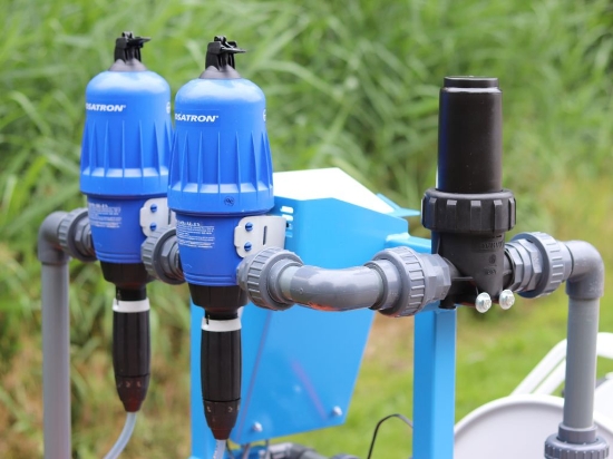 Picture of WCR Hose Reel 335mm  Ø1" (Double Dosatron D3RE2+BP)(Booster Pump type 2)