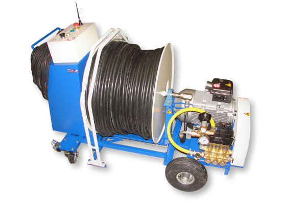 Picture of WCR hose reel 450mm Ø1" (High Pressure Pump)
