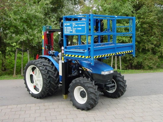 Picture of New Holland TN75D Triplo Construction tractor