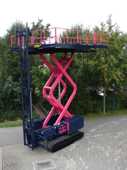 Afbeeldingen van Tele Hopper Schaarhoogwerker
