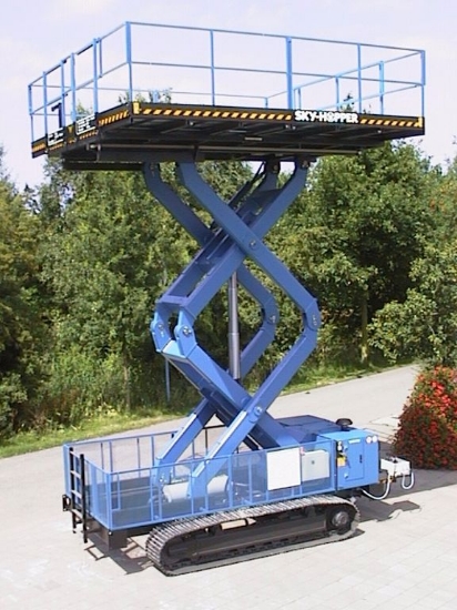Afbeeldingen van Sky Hopper Schaarhoogwerker