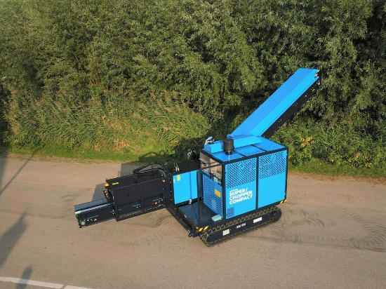 Afbeeldingen van Super Chopper Compact HF285 (Bananenstam)