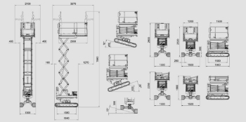 Picture of Almac BIBI 870-BL Scissor Lift
