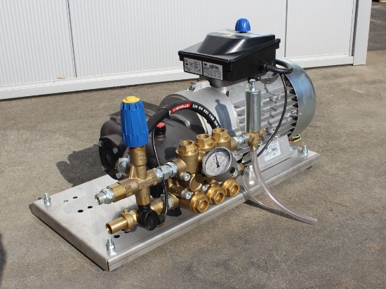Afbeeldingen van Mazzoni GM63 Plunjer Pompset 63l/min~60bar 7.5kW 400V