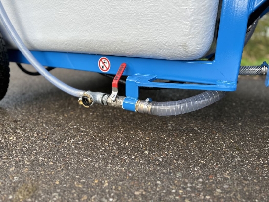 Picture of Spray Cart 1000K - Plunger Pump GM 4380 - Manually operated hose reel 600
