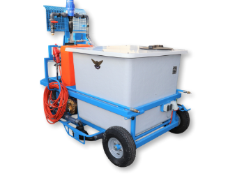 Afbeeldingen van Spuitwagen 1000K - Hydracell Pomp G25 50l/min~70bar