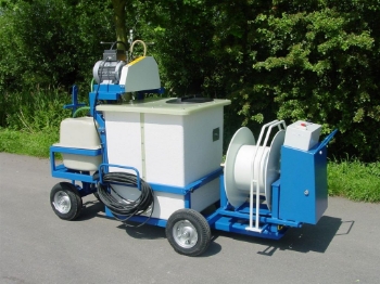 Afbeeldingen van Spuitwagen 600K-200T - Plunjerpomp P63 42l/min~50bar - WCR