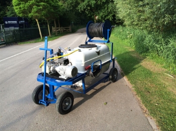 Picture of Spray Cart 1000T - Plunger Pump P63 42l/min~50bar - Hand reel 450mm