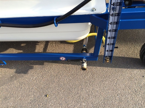 Picture of Spray Cart 1000T - Plunger Pump P63 42l/min~50bar - Hand reel 450mm