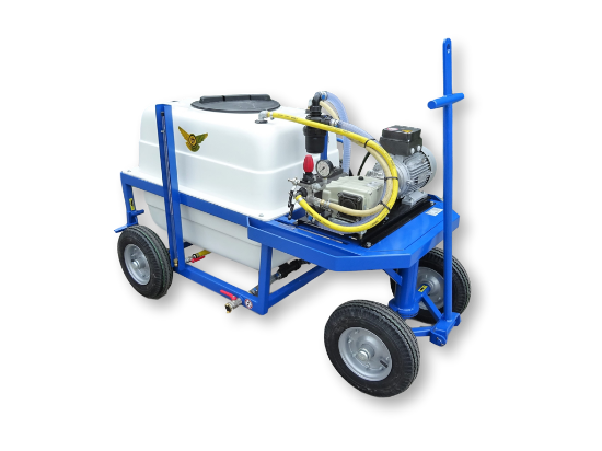 Afbeeldingen van Spuitwagen 400T - Plunjer Pomp P63 42l/min~50bar - Reductor