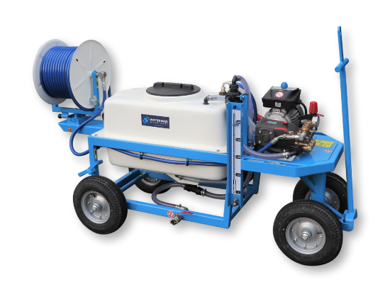 Picture of Spray Cart 200T - Plunger Pump GM35 35l/min~50bar - Hand reel 300mm (Swivable)
