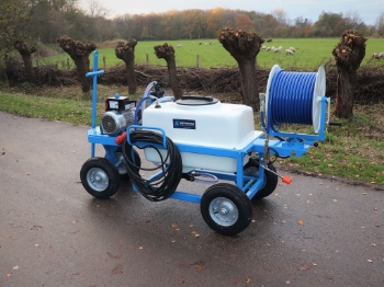 Picture of Spray Cart 200T - Plunger Pump GM35 35l/min~50bar - Hand reel 300mm (Swivable)
