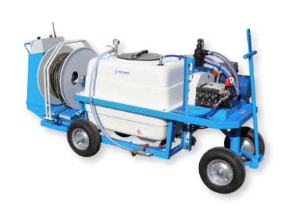 Picture of Spray Cart 400T (narrow) - Plunger Pump P63 42l/min~50bar - WCR (Fixed)