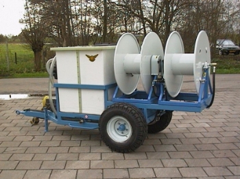 Picture of Spray trailer 600K - Imovilli P186 Plunger Pumpset 170l/min~50bar (PTO Driven)