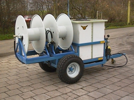 Picture of Spray trailer 600K - Imovilli P186 Plunger Pumpset 170l/min~50bar (PTO Driven)