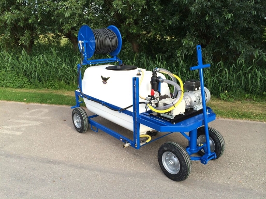 Picture of Spray Cart 600T - Plunger Pump P63 42l/min~50bar - Hand reel 450mm