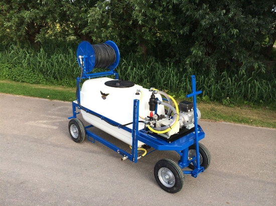 Picture of Spray Cart 600T - Plunger Pump P63 42l/min~50bar - Hand reel 450mm