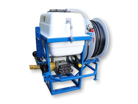 Afbeeldingen van PTO pomp unit 400T - Imovilli P93 Plunjerpomp 80l/min~50bar